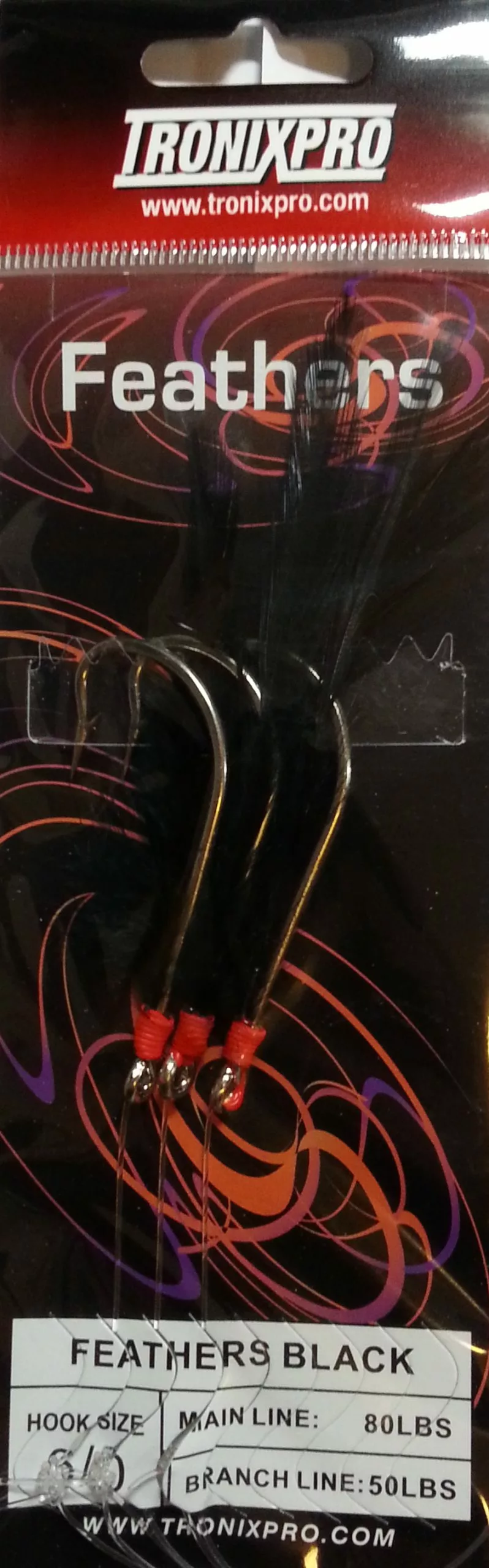 TronixPro Feathers Black 1/0 4 TronixPro Feathers Black 1/0 - Image 2