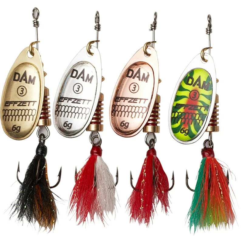 DAM Effzett Standard Dressed Spinners 3 DAM Effzett Standard Dressed Spinners