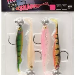 Fox Rage Slick Shad Loaded Ultra UV Mixed Colour Packs