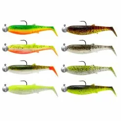 Savage Cannibal Shad Mixed Colour Packs