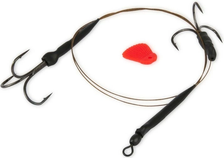 Fox Rage Predator Twin Treble Trace 50cm 3 Fox Rage Predator Twin Treble Trace 50cm