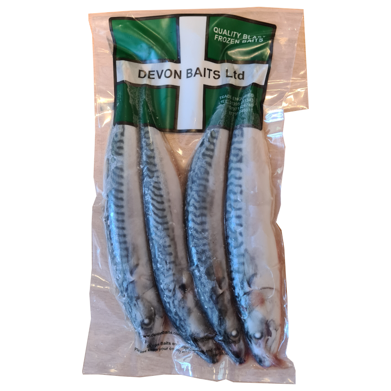 Devon Baits Mini Frozen Mackerel 3 Devon Baits Mini Frozen Mackerel