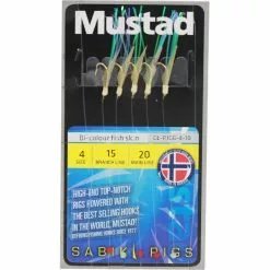 Mustad Bi-Colour Fish Skin Rigs