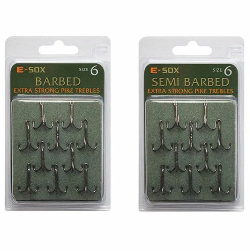 Drennan E-SOX Extra Strong Trebles 4 Drennan E-SOX Extra Strong Trebles - Image 2