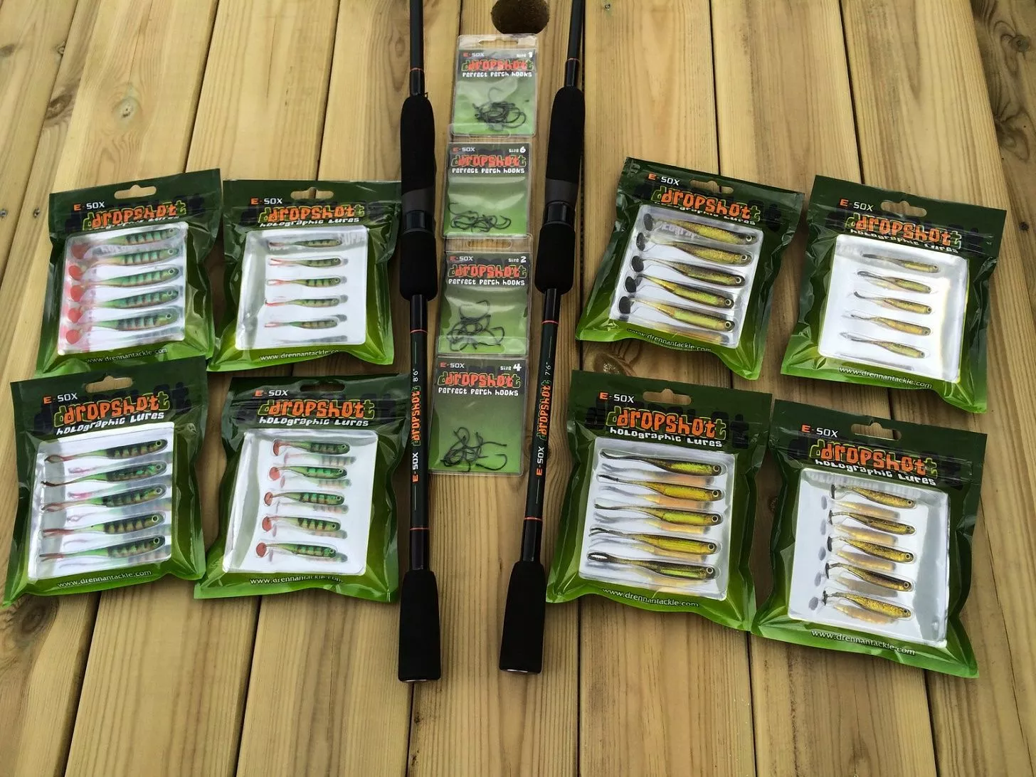 Drennan E-SOX Dropshot Holographic Lures 10 Drennan E-SOX Dropshot Holographic Lures - Image 8