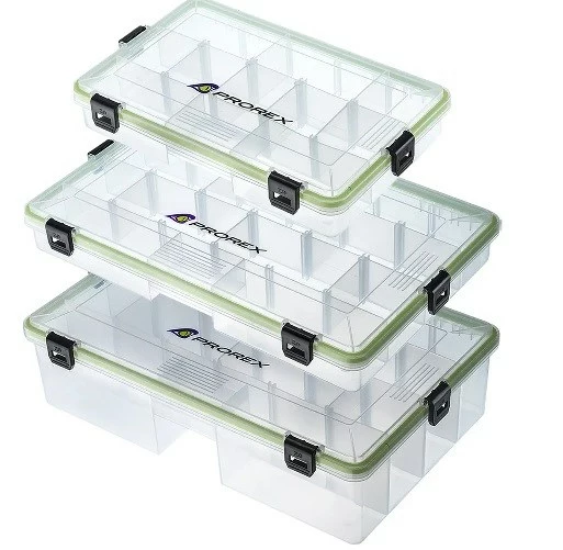 Daiwa Prorex Sealed Tackle Boxes 3 Daiwa Prorex Sealed Tackle Boxes