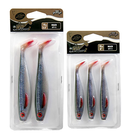 Fox Rage Pro Shad Super Natural Roach Pack 3 Fox Rage Pro Shad Super Natural Roach Pack